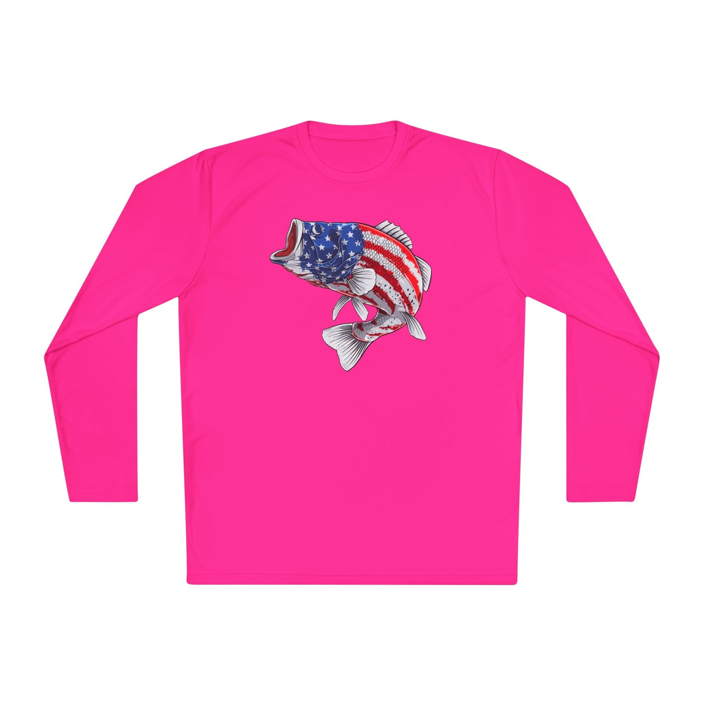 Patriotic Bass — Unisex Long Sleeve T-Shirt