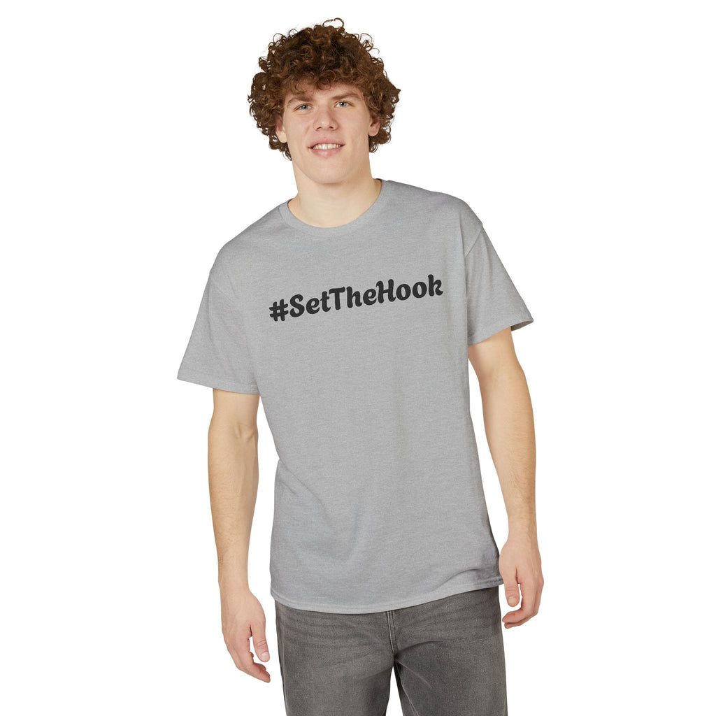 #SetTheHook — Unisex DryBlend® T-Shirt