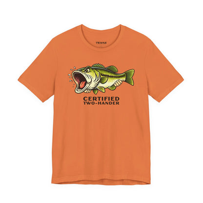 Certified Two-Hander — Unisex Cotton Tee