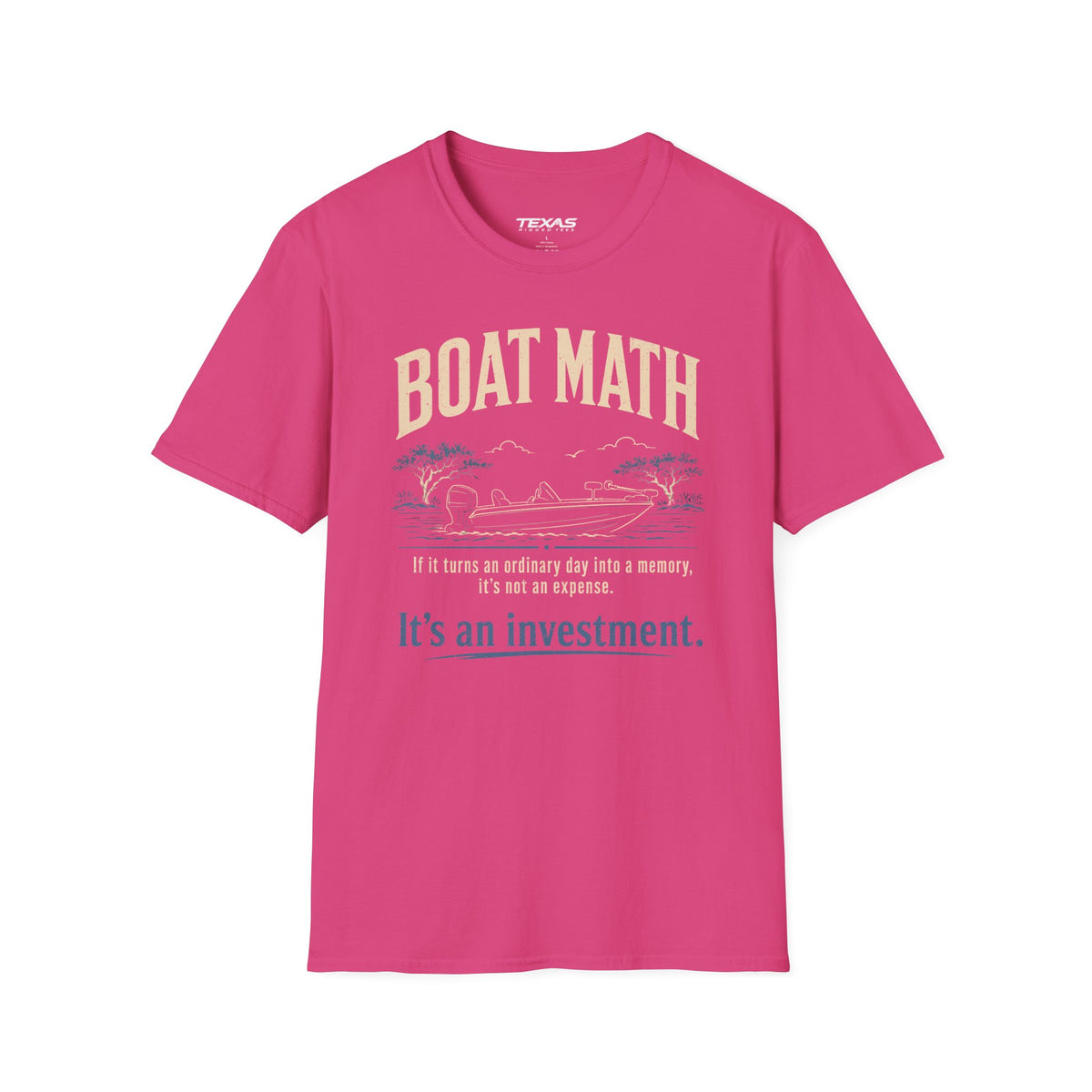 Boat Math — Unisex Cotton Tee