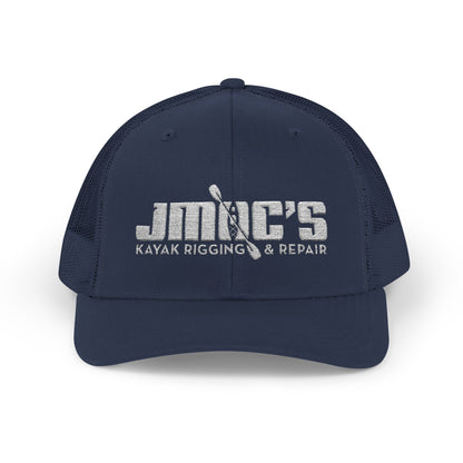 JMOC's Kayak Rigging & Repair (Light Logo) — Embroidered Baseball Cap