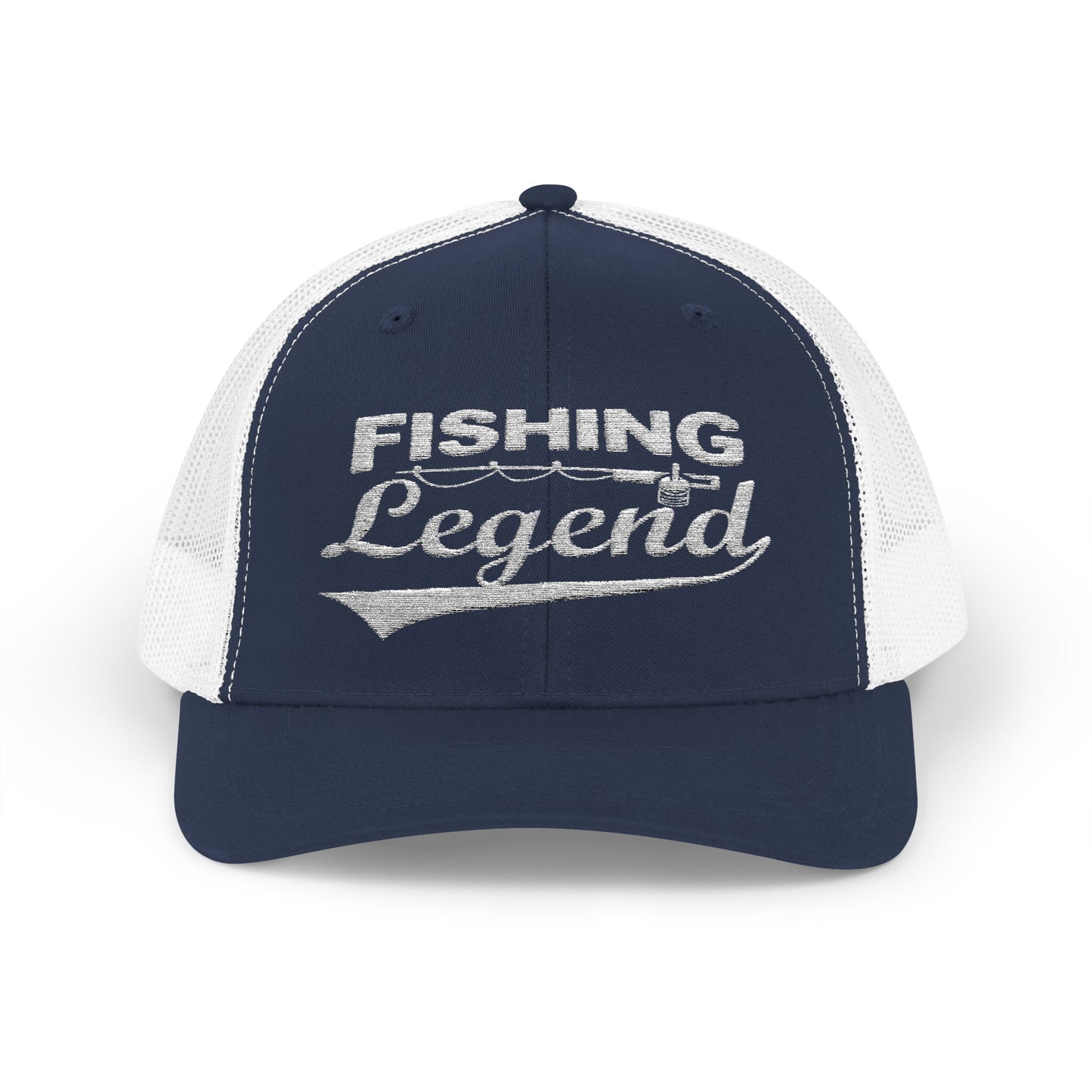 Fishing Legend — Embroidered Baseball Cap