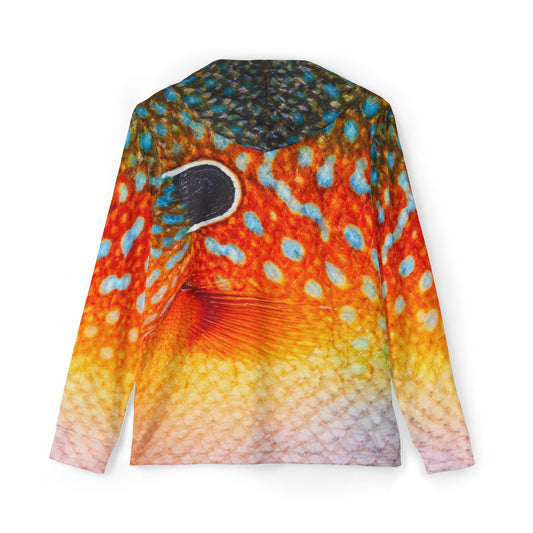 Longear Sunfish — Unisex Fishing Pullover Hoodie (SPF 50+)