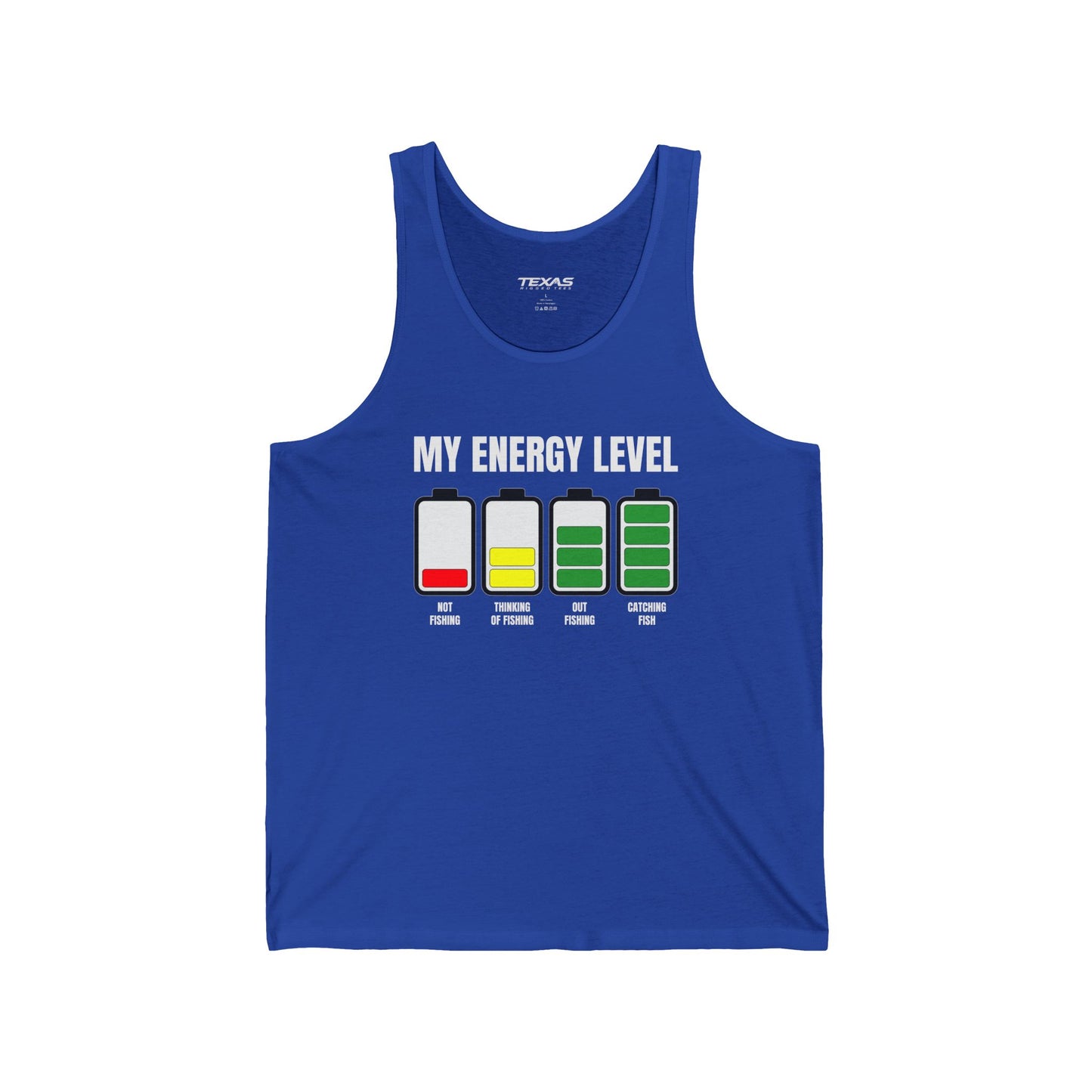 My Energy Level — Unisex Cotton Tank