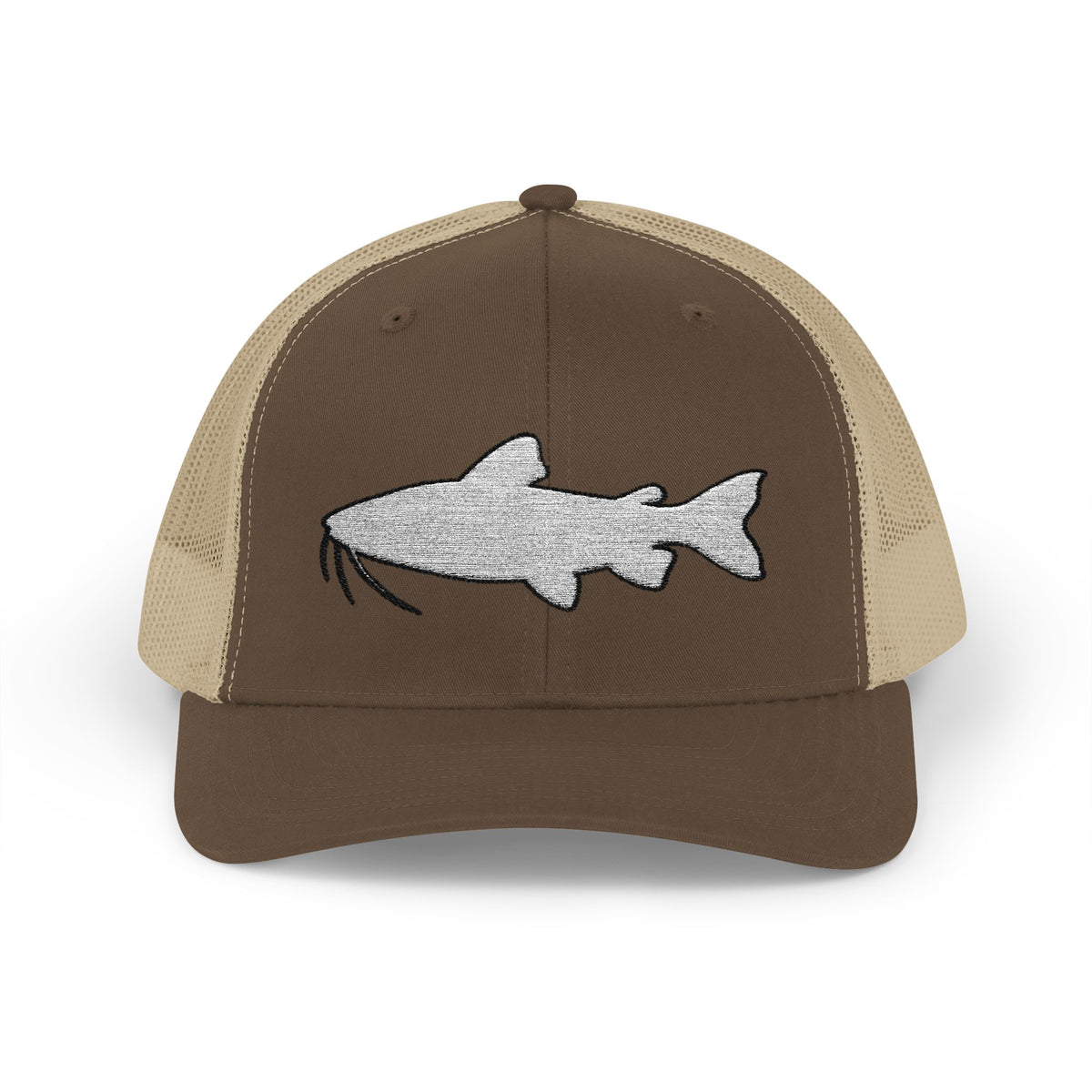 Catfish Silhouette — Embroidered Baseball Cap