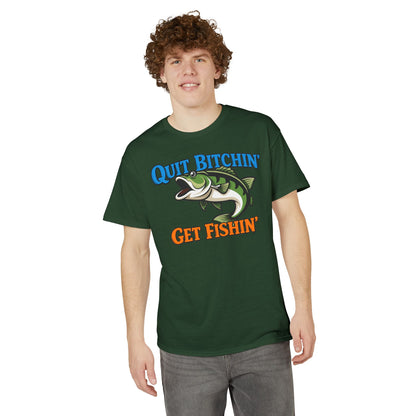 Quit Bitchin’, Get Fishin’ — Unisex DryBlend® T-Shirt