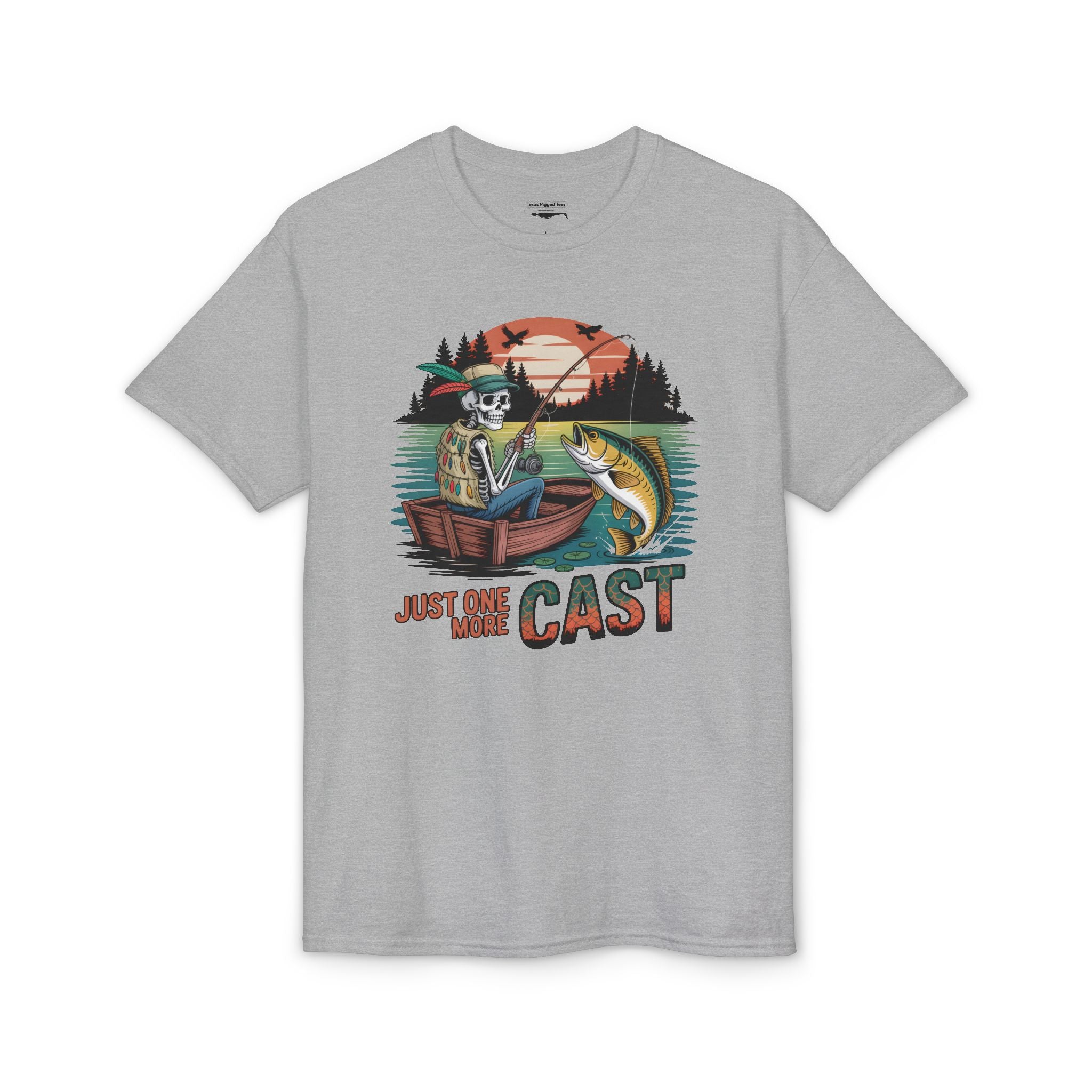 Just One More Cast — Unisex DryBlend® T-Shirt