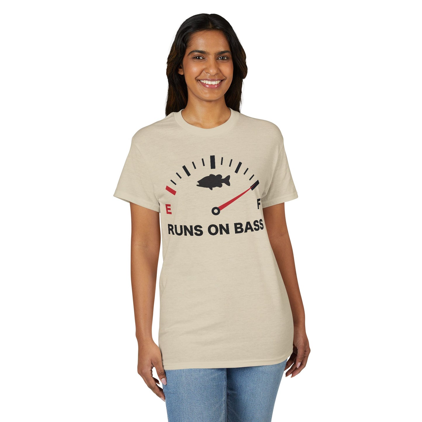 Runs on Bass — Unisex DryBlend® T-Shirt