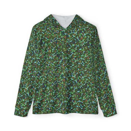 River Camouflage – Unisex Fishing Pullover Hoodie (SPF 50+)