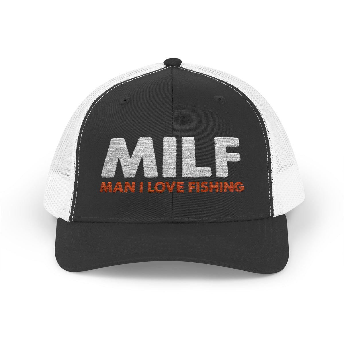 Man I Love Fishing — Embroidered Baseball Cap