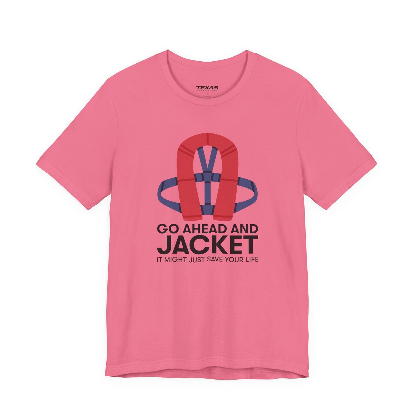 Go Ahead and Jacket — Unisex Cotton Tee