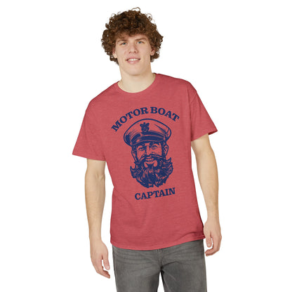 Motor Boat Captain — Unisex DryBlend® T-Shirt