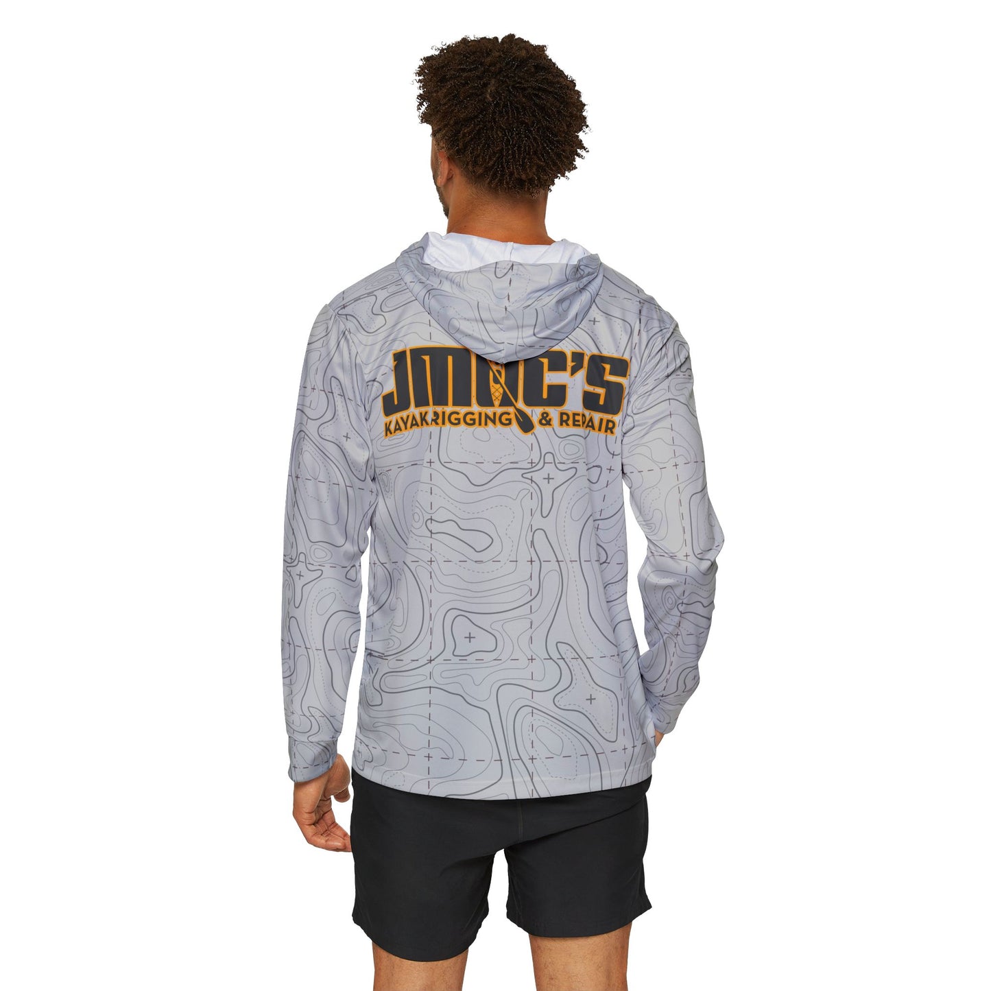 JR Mocaby Jersey Light Gray Contour Lines