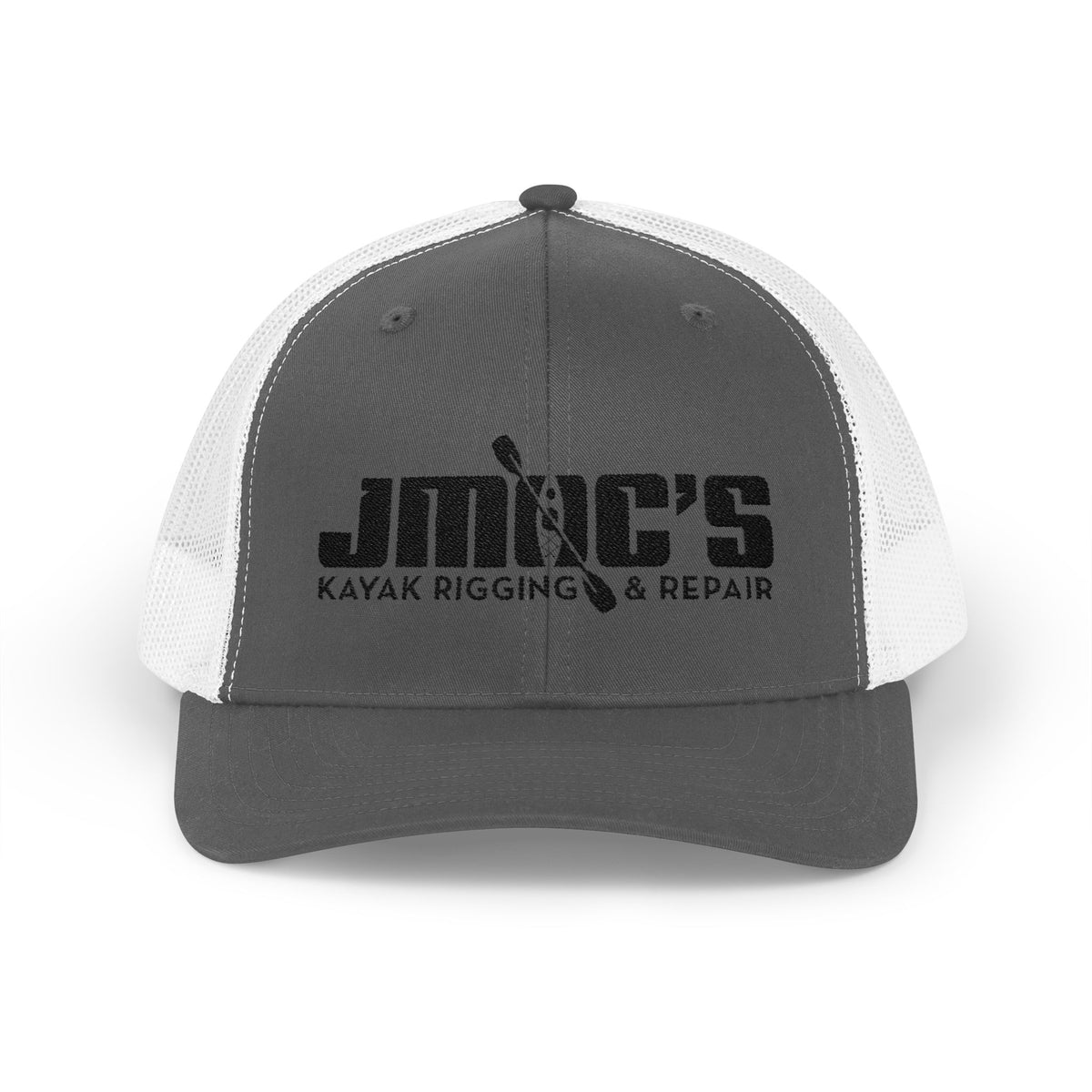 JMOC's Kayak Rigging & Repair (Dark Logo) — Embroidered Baseball Cap