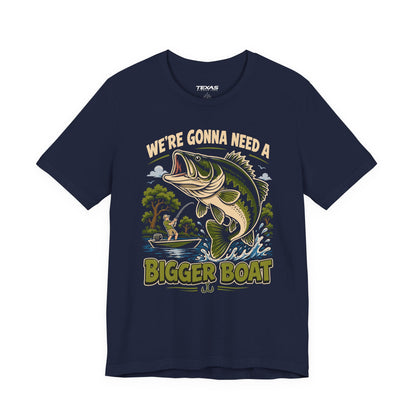 We’re Gonna Need a Bigger Boat  — Unisex Cotton Tee