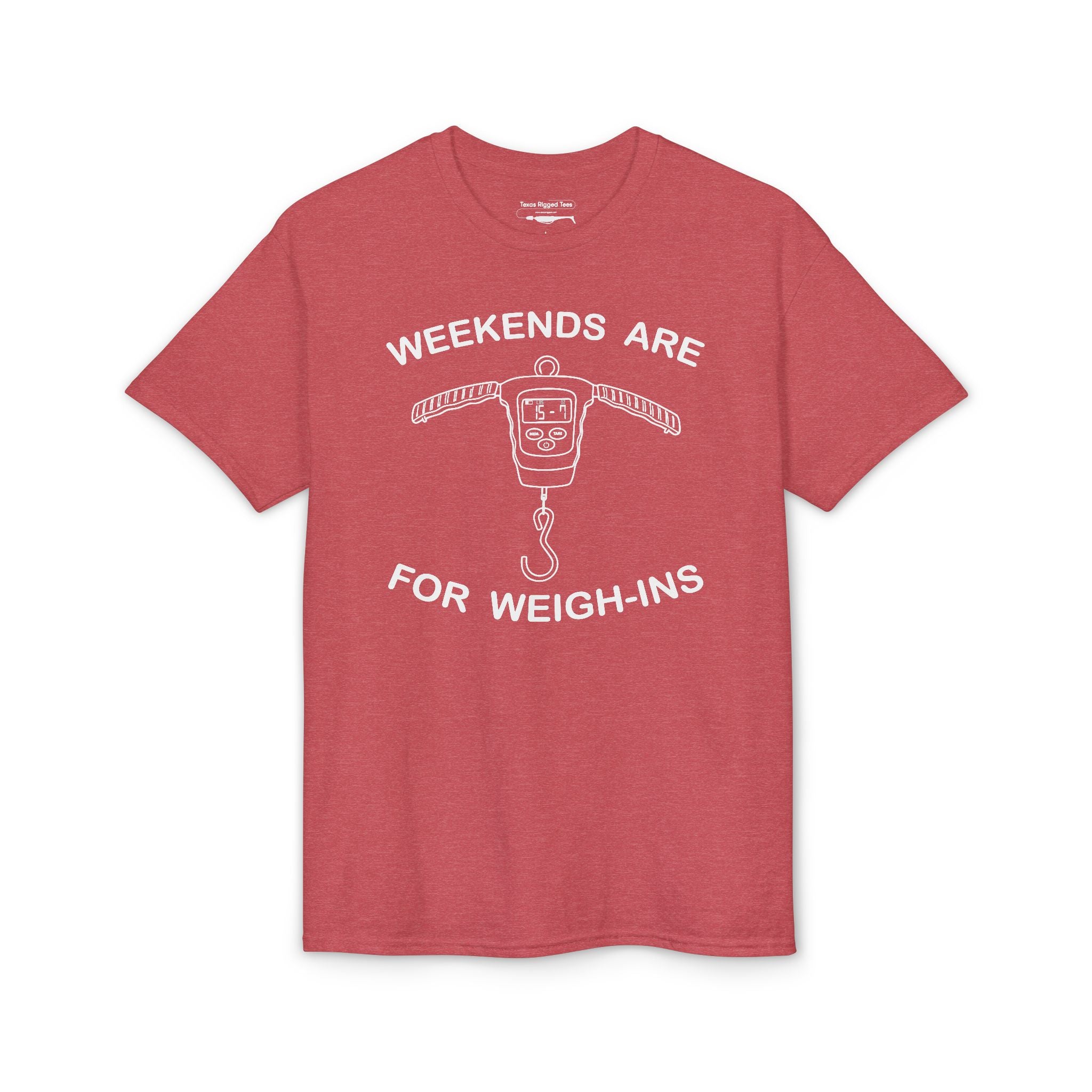 Weekends Are for Weigh-Ins — Unisex DryBlend® T-Shirt