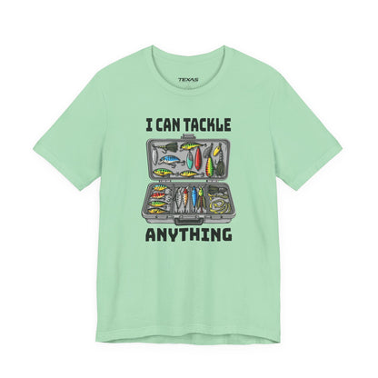 I Can Tackle Anything — Unisex Cotton Tee