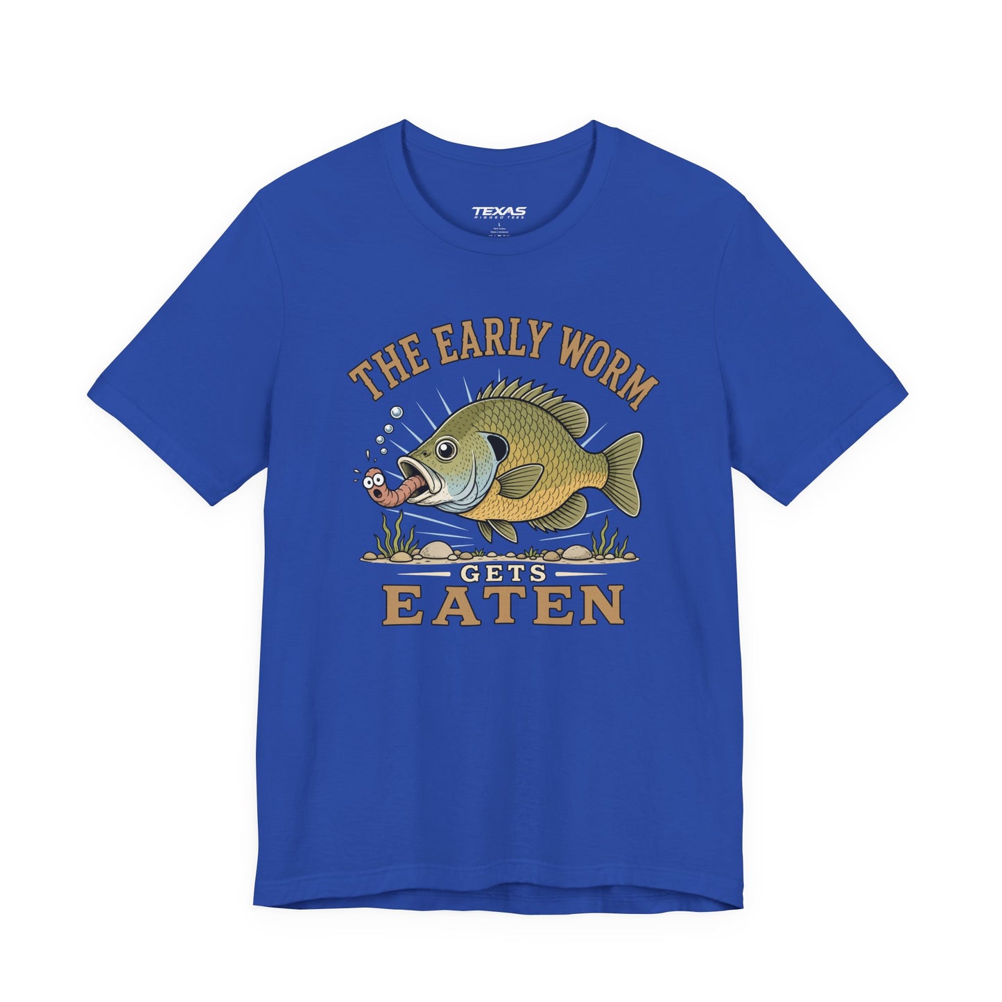 The Early Worm Gets Eaten — Unisex Cotton Tee