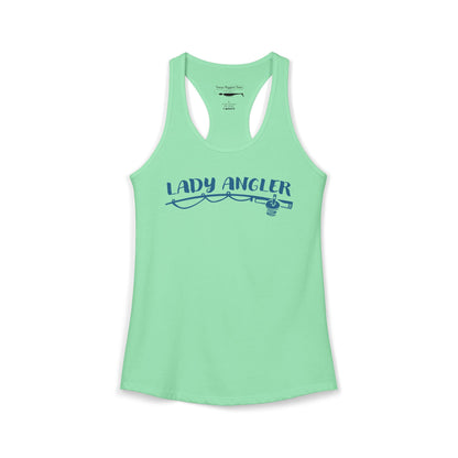 Lady Angler — Women’s Racerback Tank