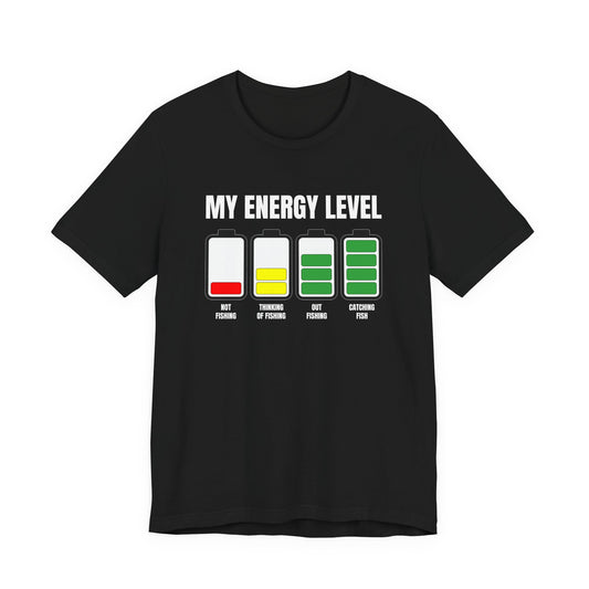 My Energy Level — Unisex Cotton Tee