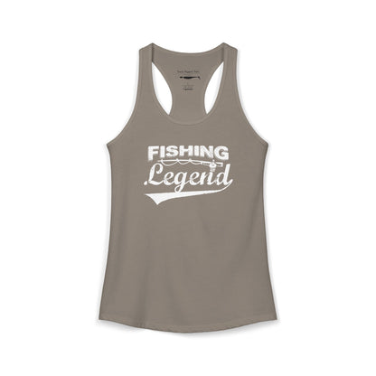 Fishing Legend — Women’s Racerback Tank