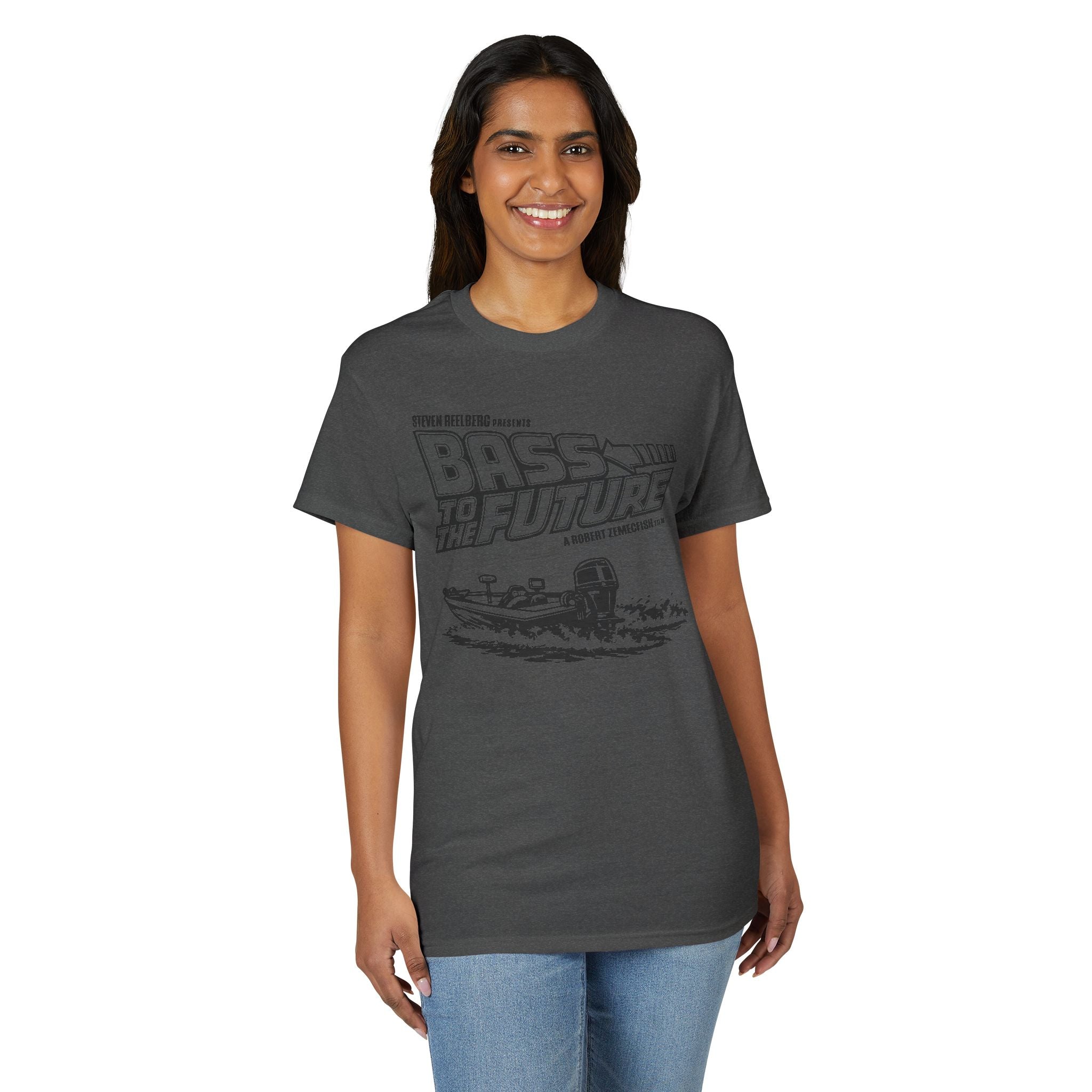 Bass to the Future — Unisex DryBlend® T-Shirt