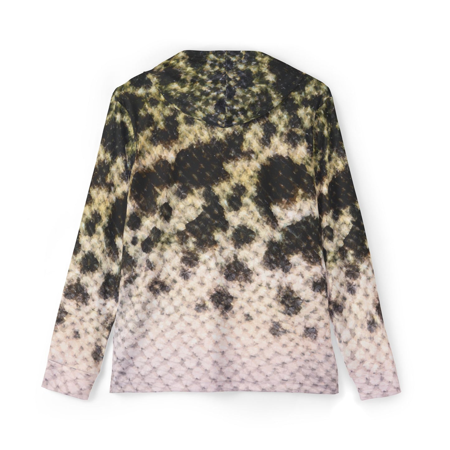 Black Crappie — Unisex Fishing Pullover Hoodie (SPF 50+)