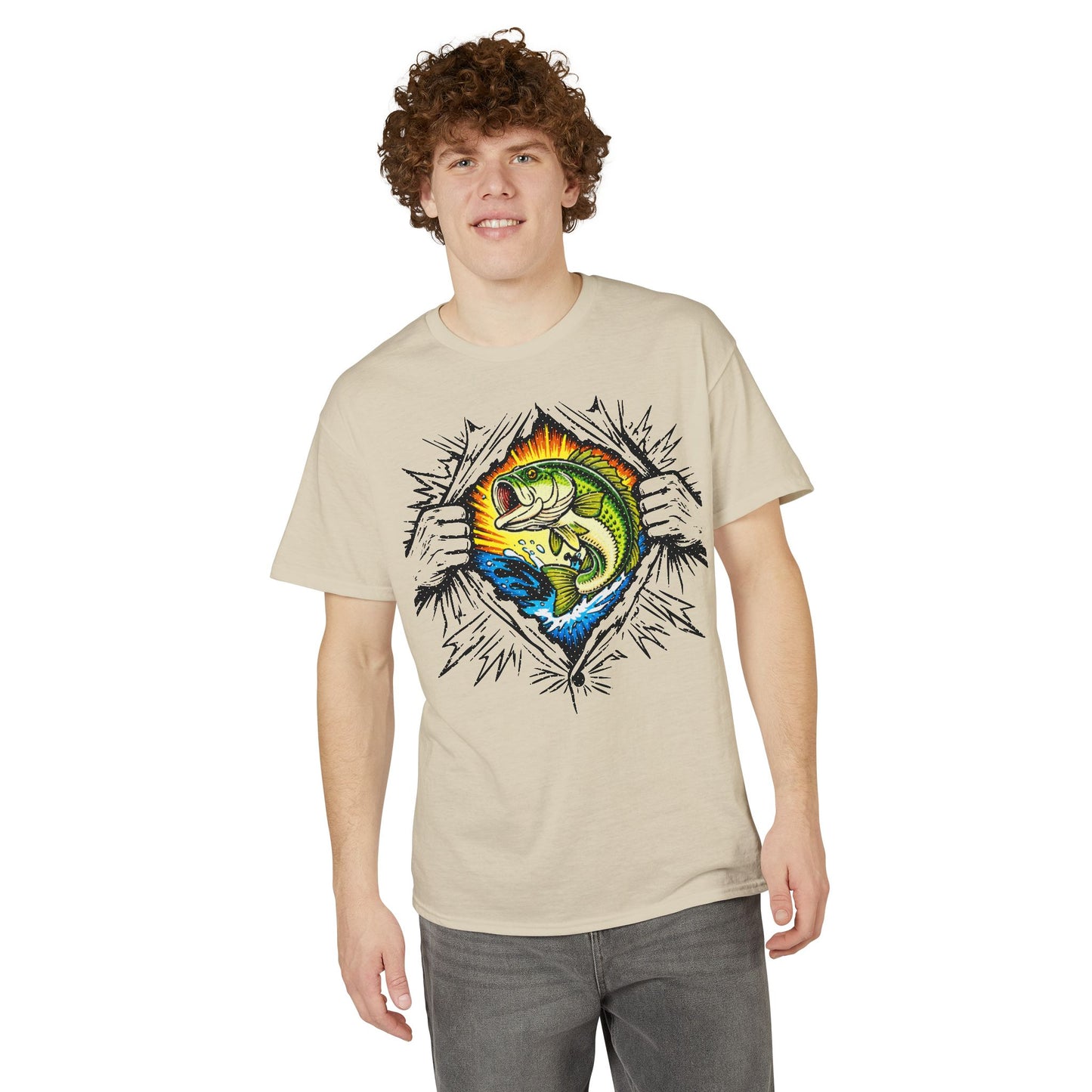 Fishing Is My Superpower — Unisex DryBlend® T-Shirt