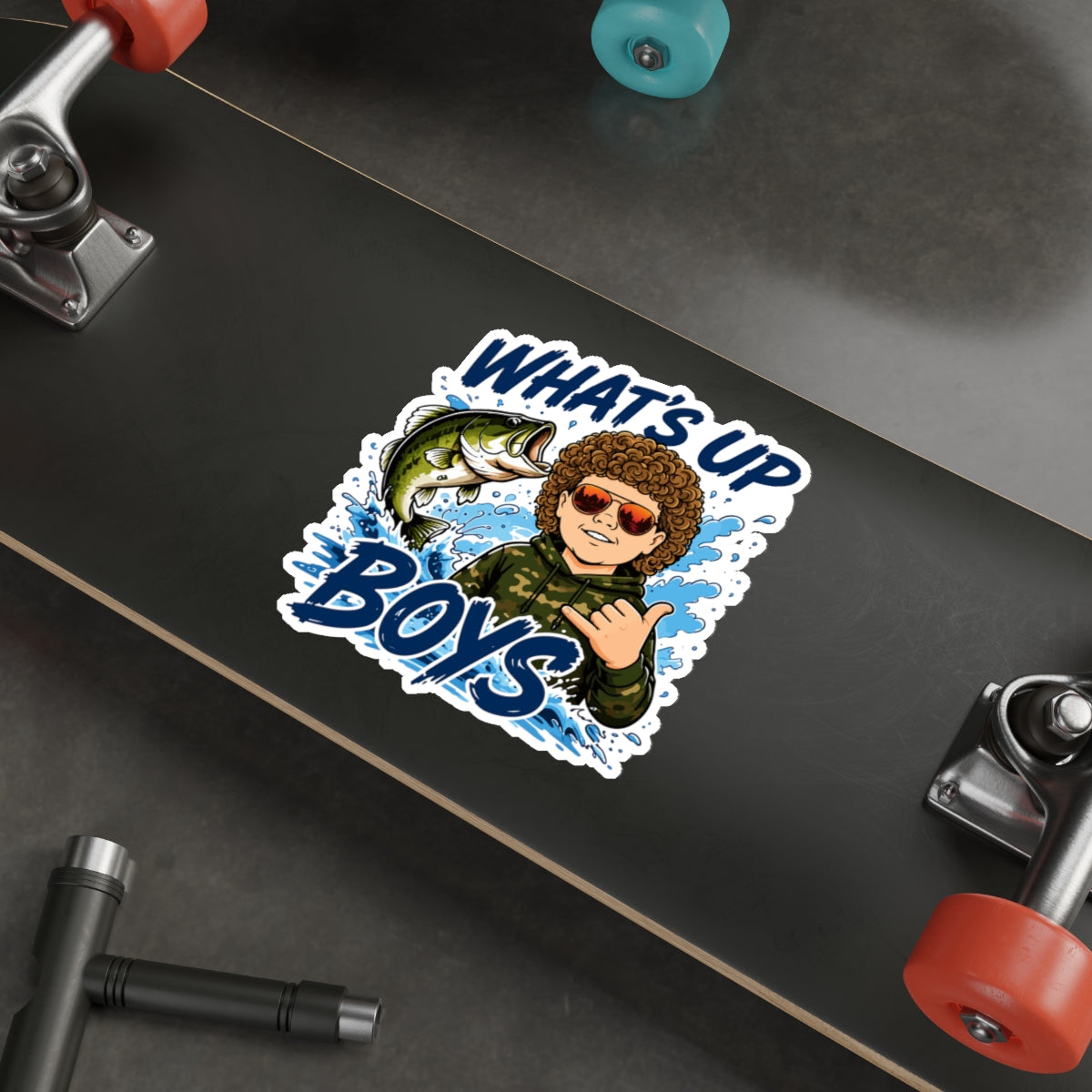 What’s Up Boy's? Hang Loose — Die-Cut Decal
