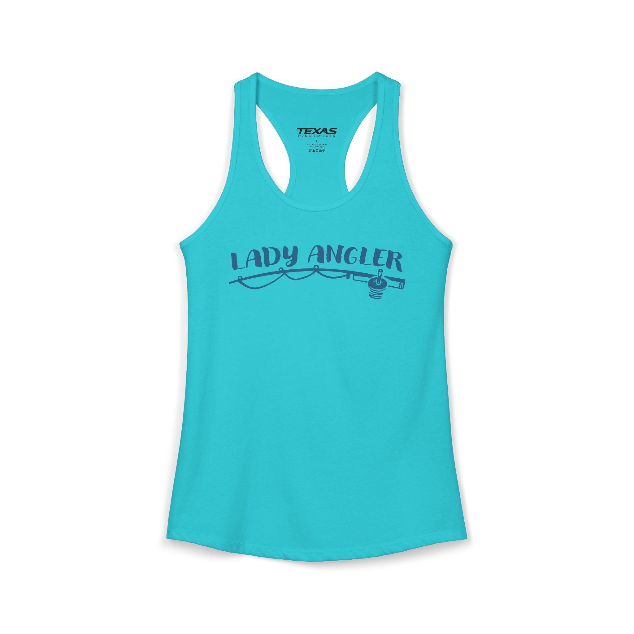 Lady Angler — Women’s Racerback Tank
