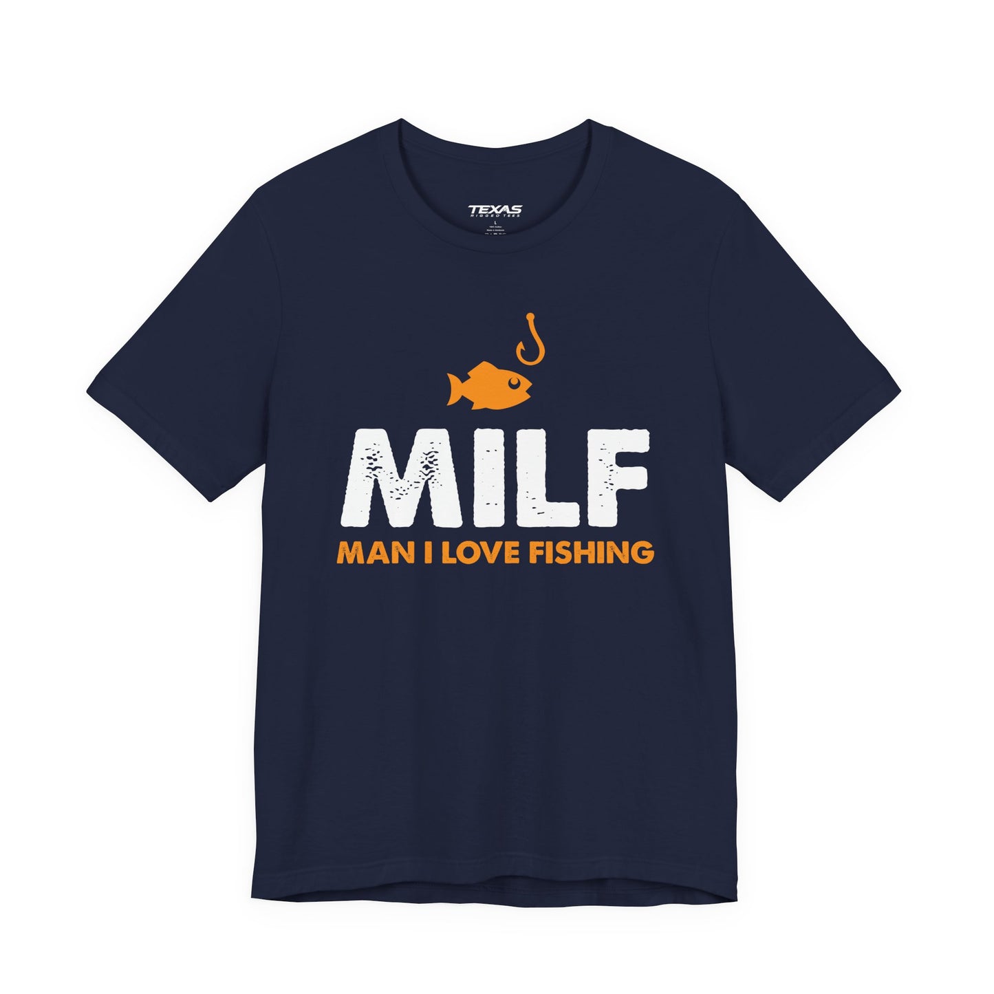 Man I Love Fishing — Unisex Cotton Tee
