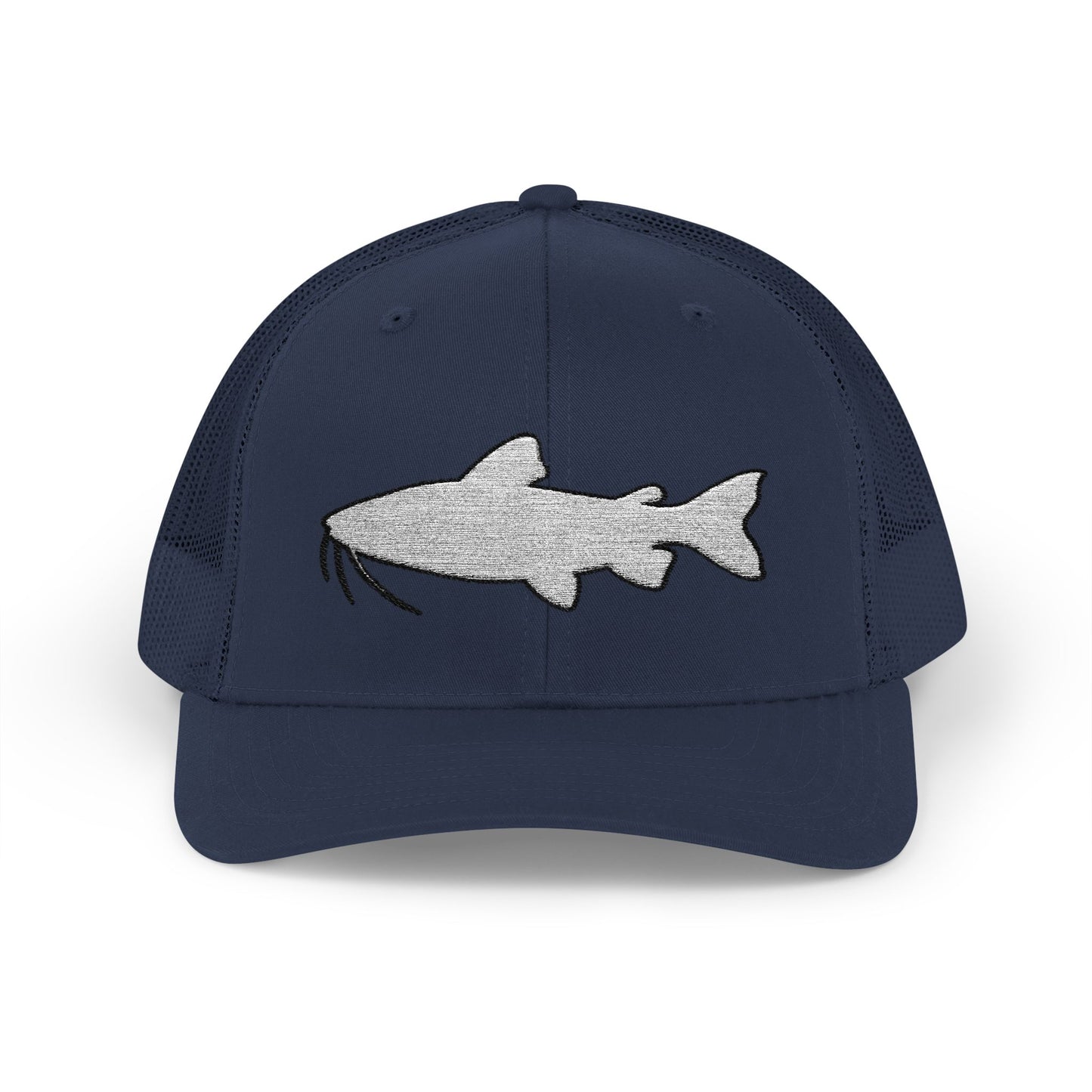 Catfish Silhouette — Embroidered Baseball Cap