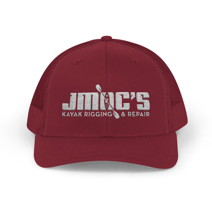 JMOC's Kayak Rigging & Repair (Light Logo) — Embroidered Baseball Cap