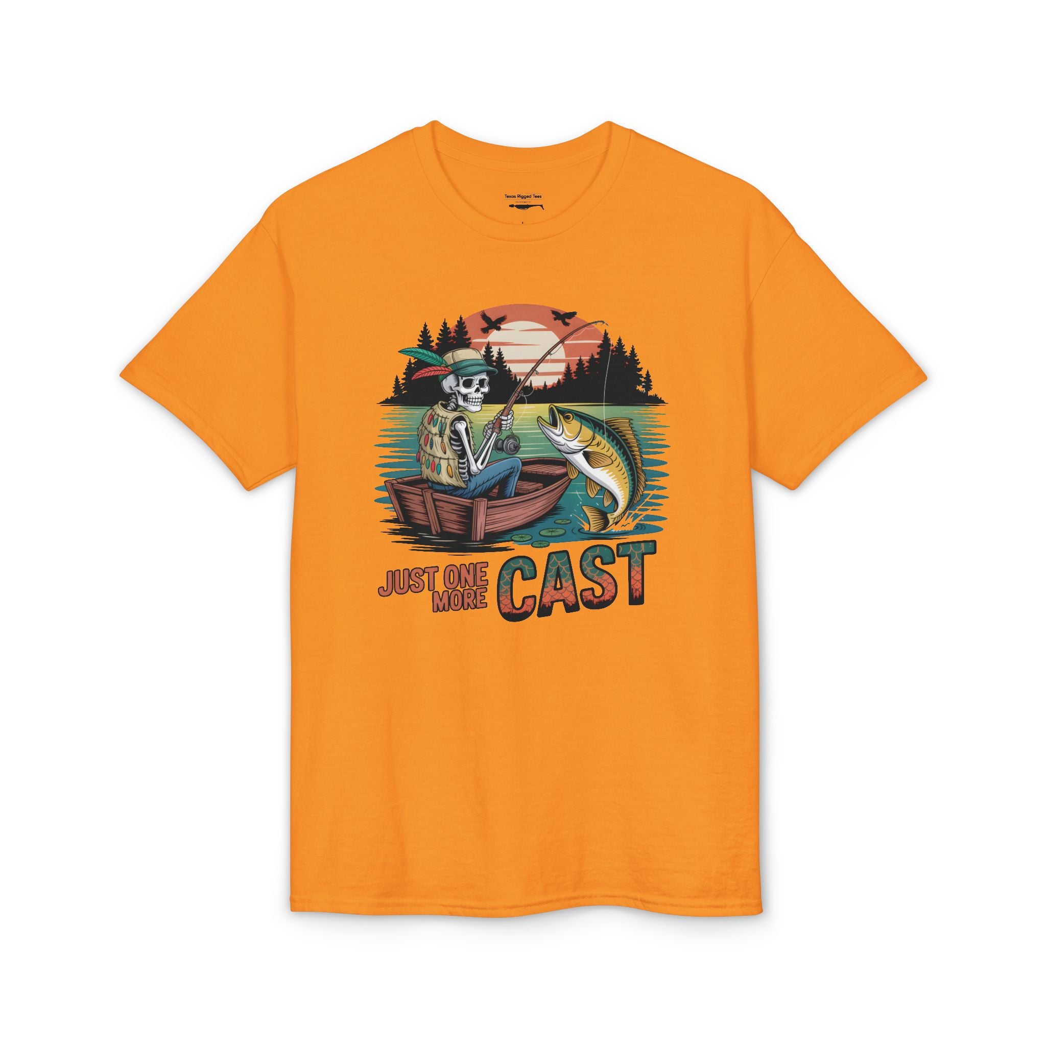 Just One More Cast — Unisex DryBlend® T-Shirt