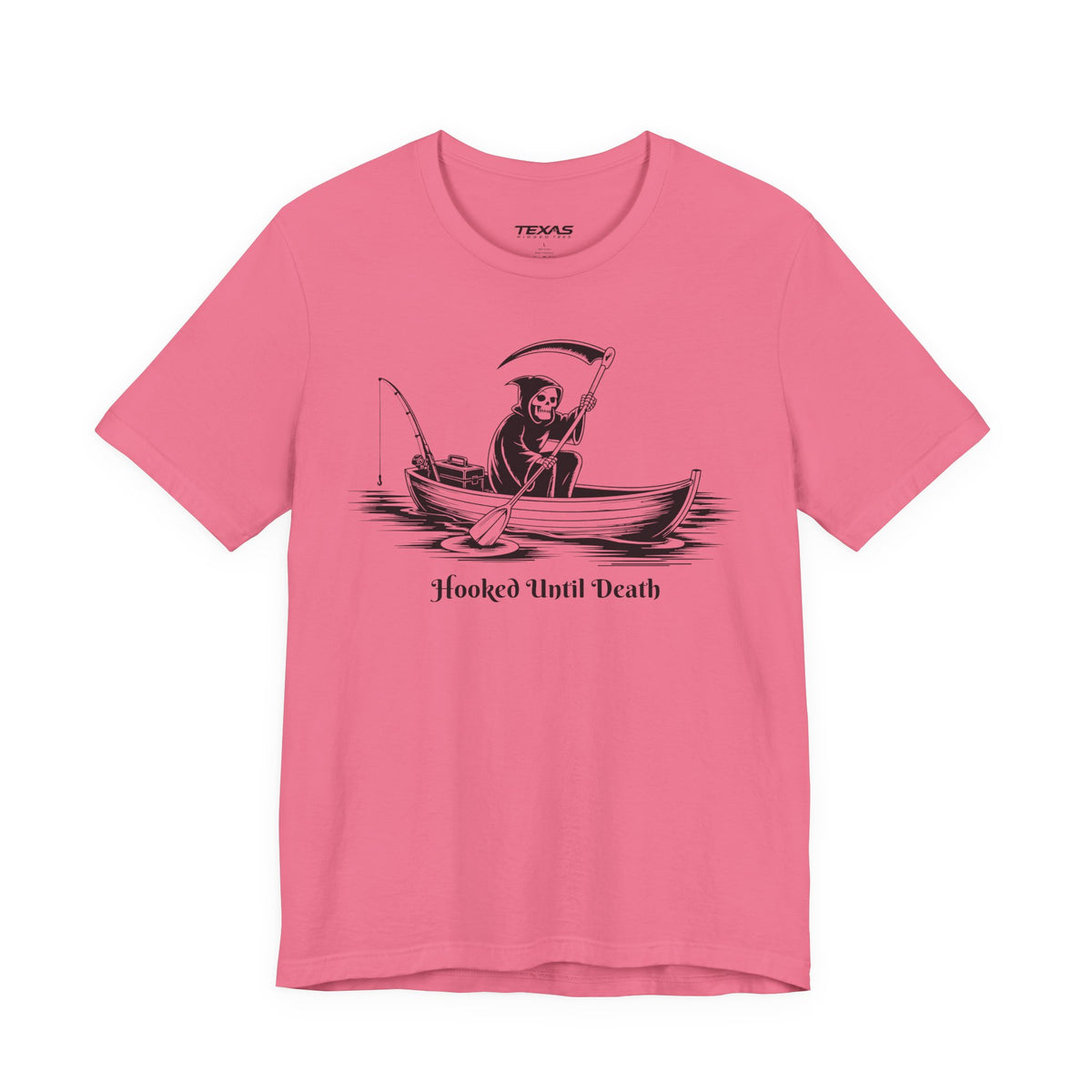 Hooked Until Death — Unisex Cotton Tee