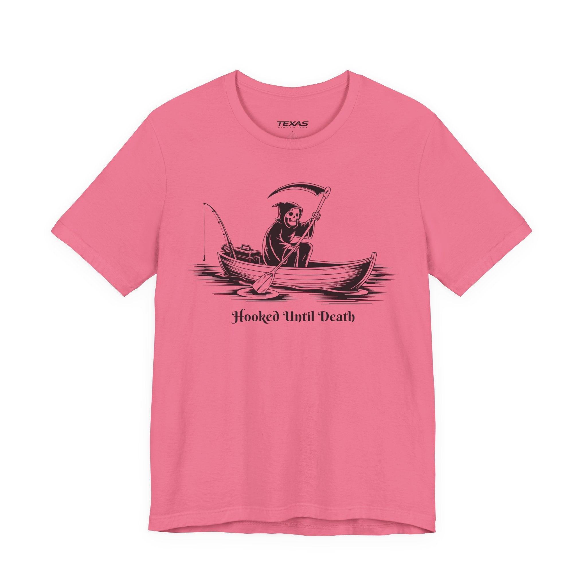 Hooked Until Death — Unisex Cotton Tee