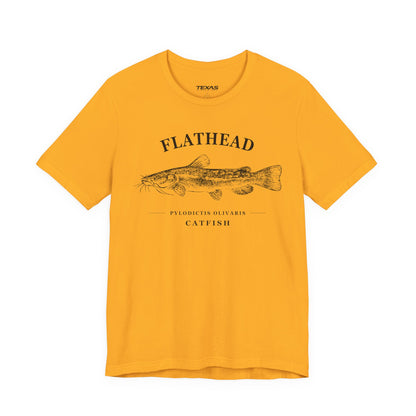 Flathead Catfish — Unisex Cotton Tee