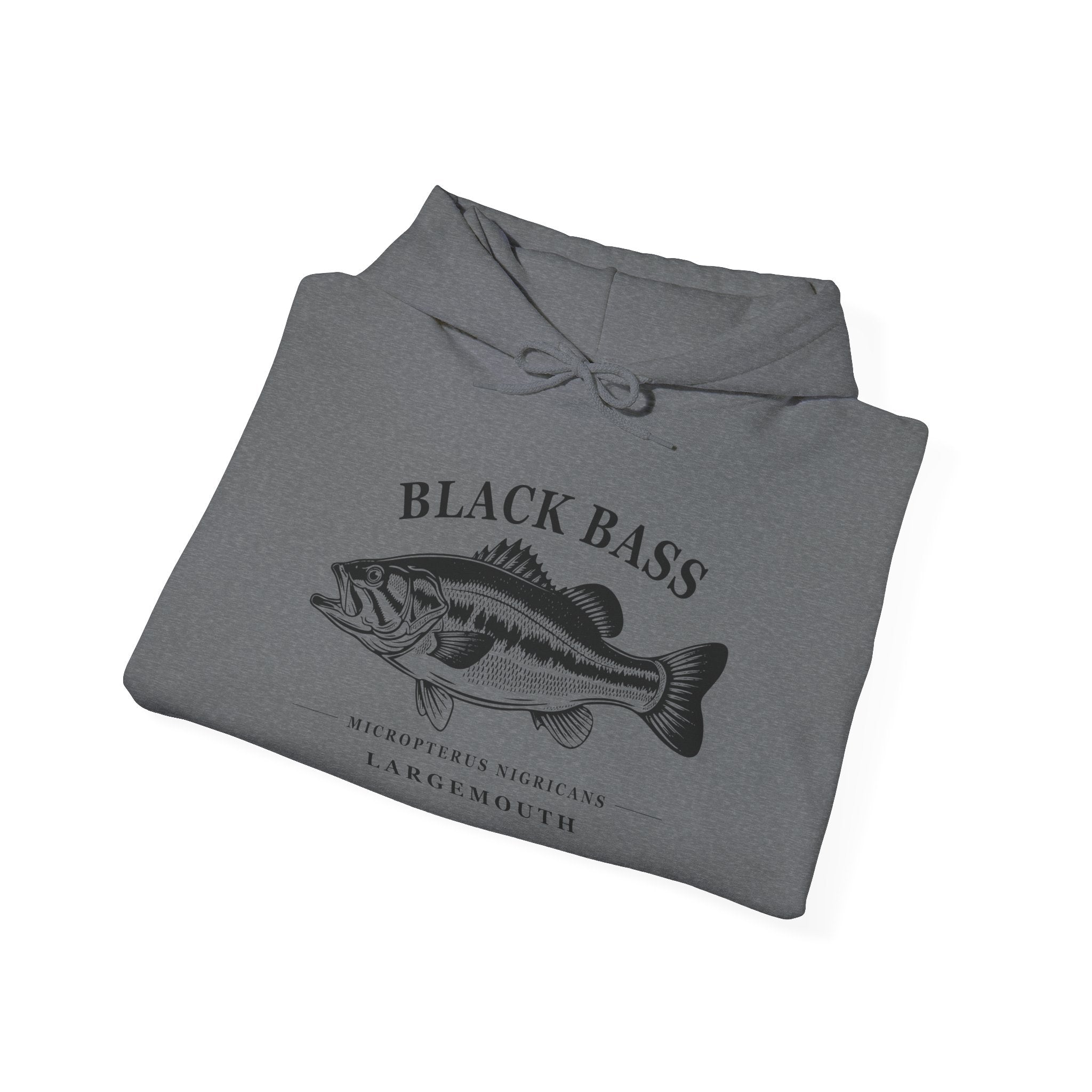 Black Bass — Unisex Hooded Sweatshirt