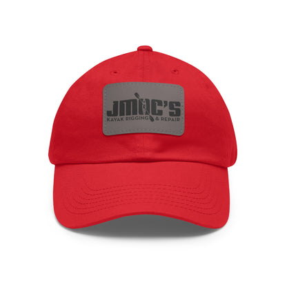JMOC's Baseball Cap with Leather Patch (Rectangle)