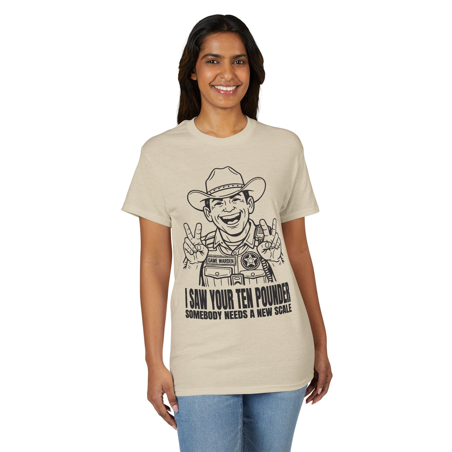 I Saw Your Ten Pounder — Unisex DryBlend® T-Shirt