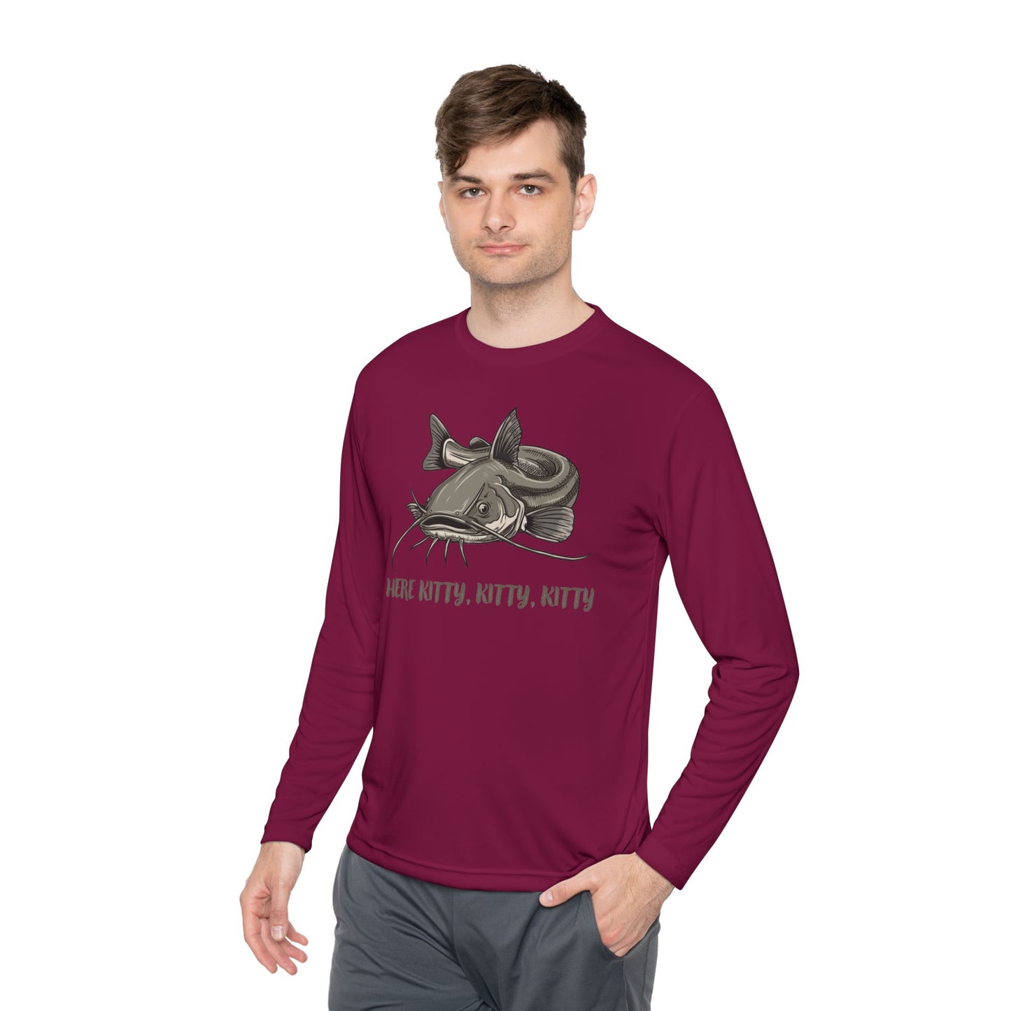 Here Kitty, Kitty, Kitty — Unisex Long Sleeve T-Shirt