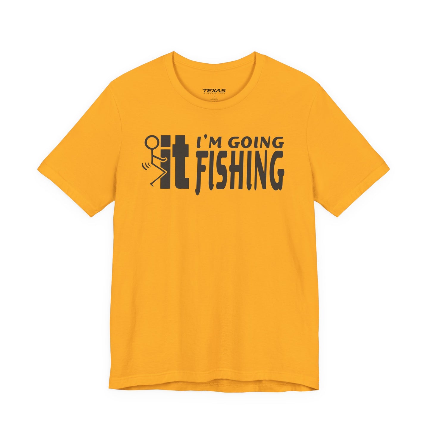 F-It, I’m Going Fishing — Unisex Cotton Tee