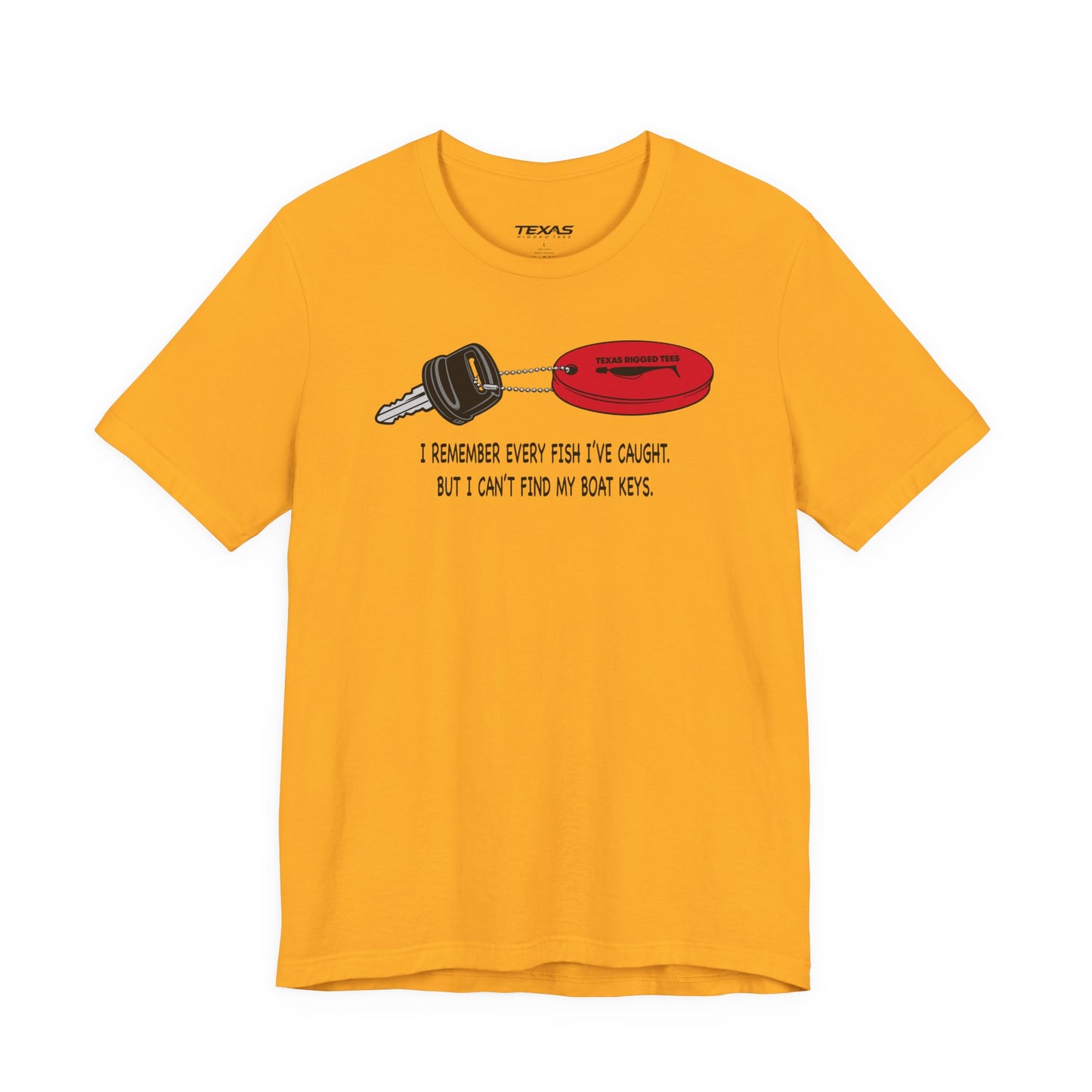 I Remember Every Fish I’ve Caught — Unisex Cotton Tee