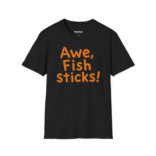 Awe, Fish Sticks! — Unisex Cotton Tee