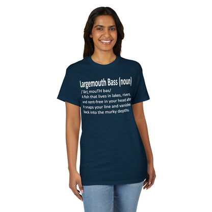 Largemouth Bass Defined — Unisex DryBlend® T-Shirt