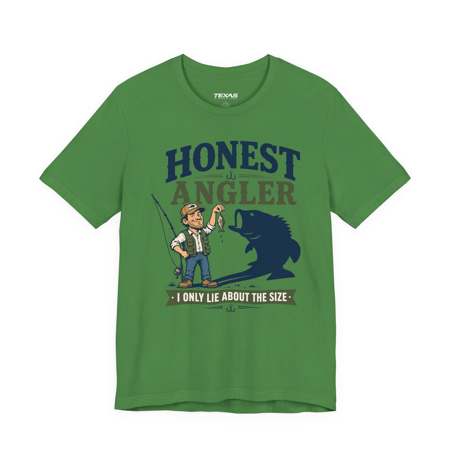 Honest Angler — Unisex Cotton Tee