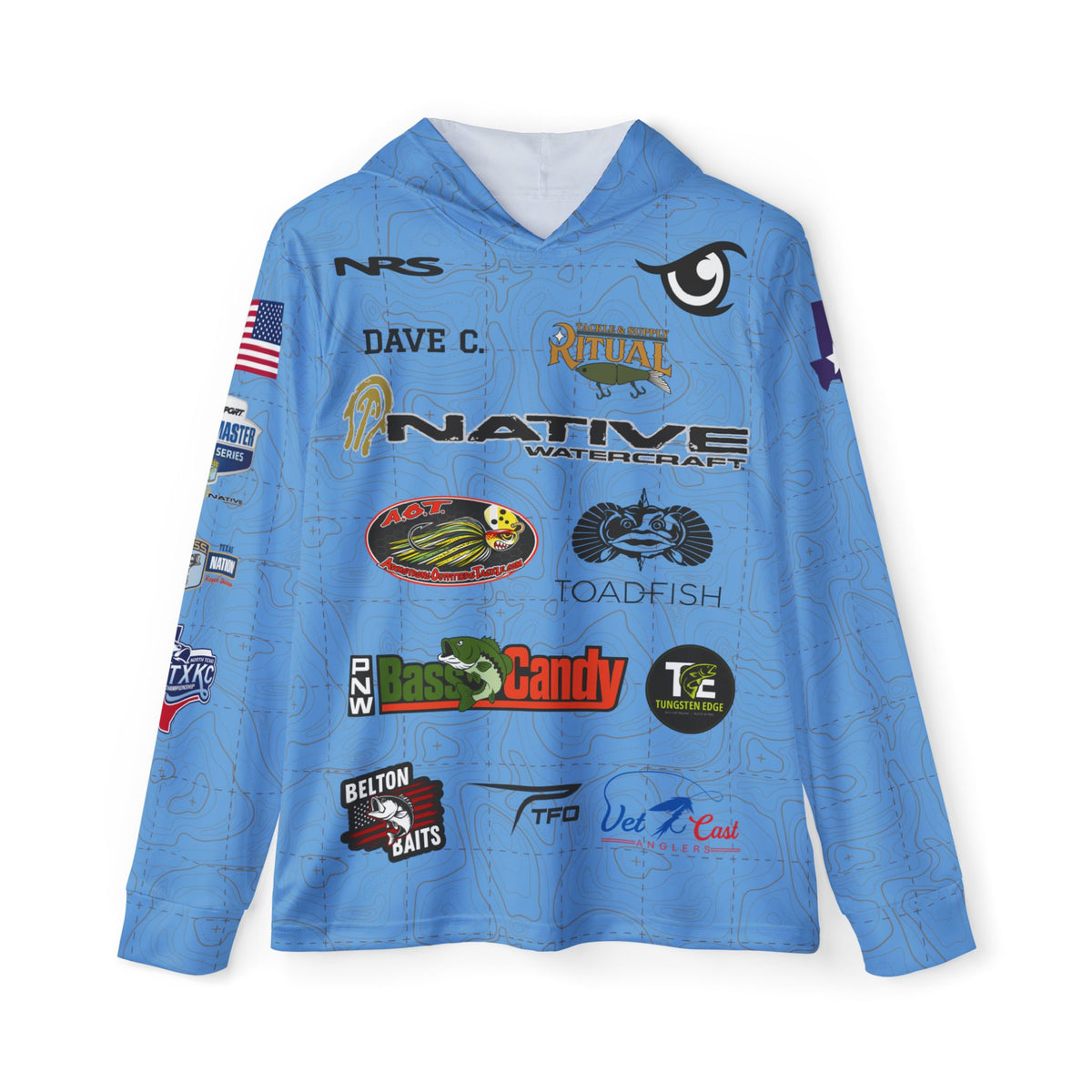Dave Carrasco Jersey Light Blue Updated