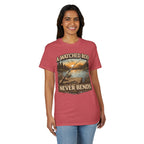 A Watched Rod Never Bends — Unisex DryBlend® T-Shirt