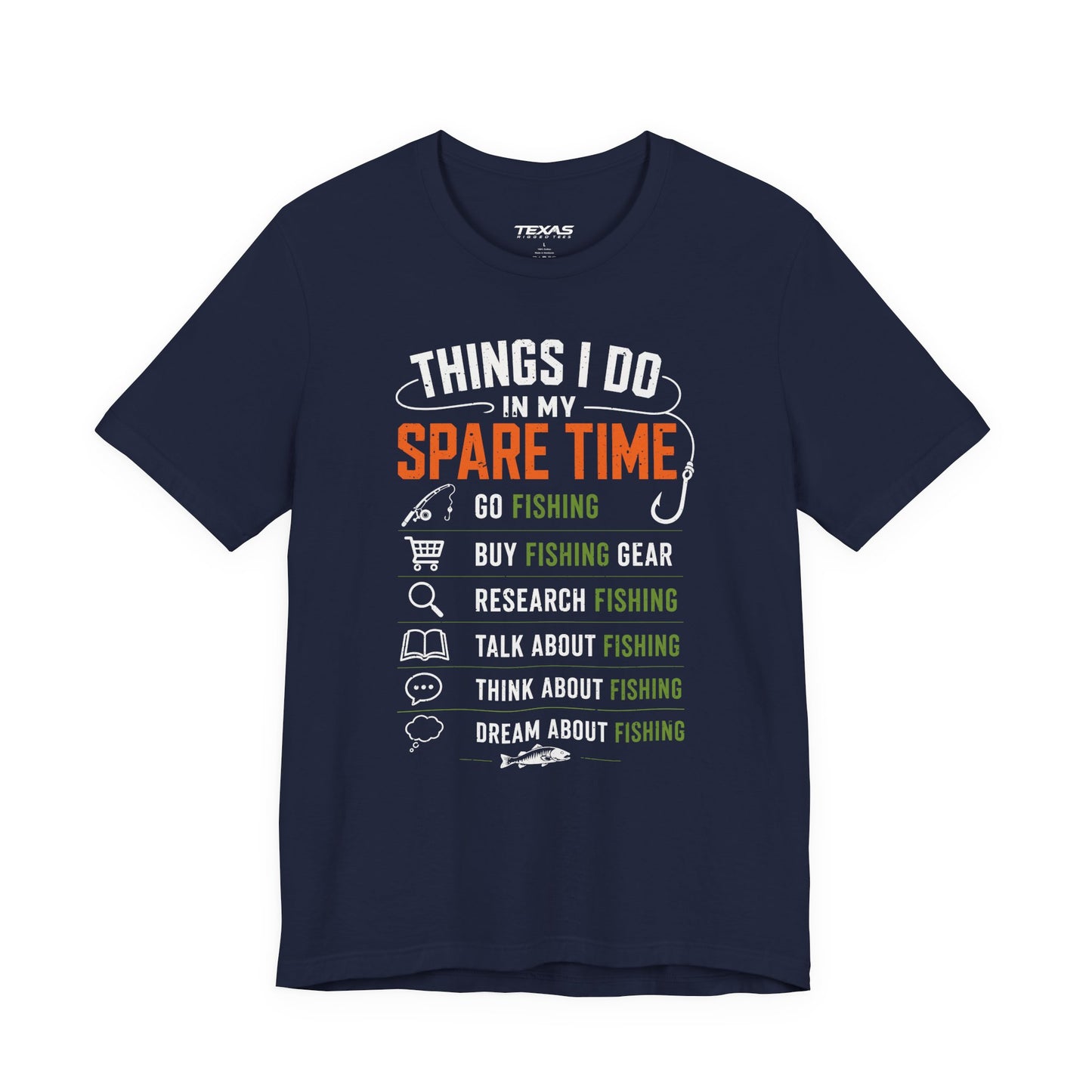 Things I Do in My Spare Time — Unisex Cotton Tee