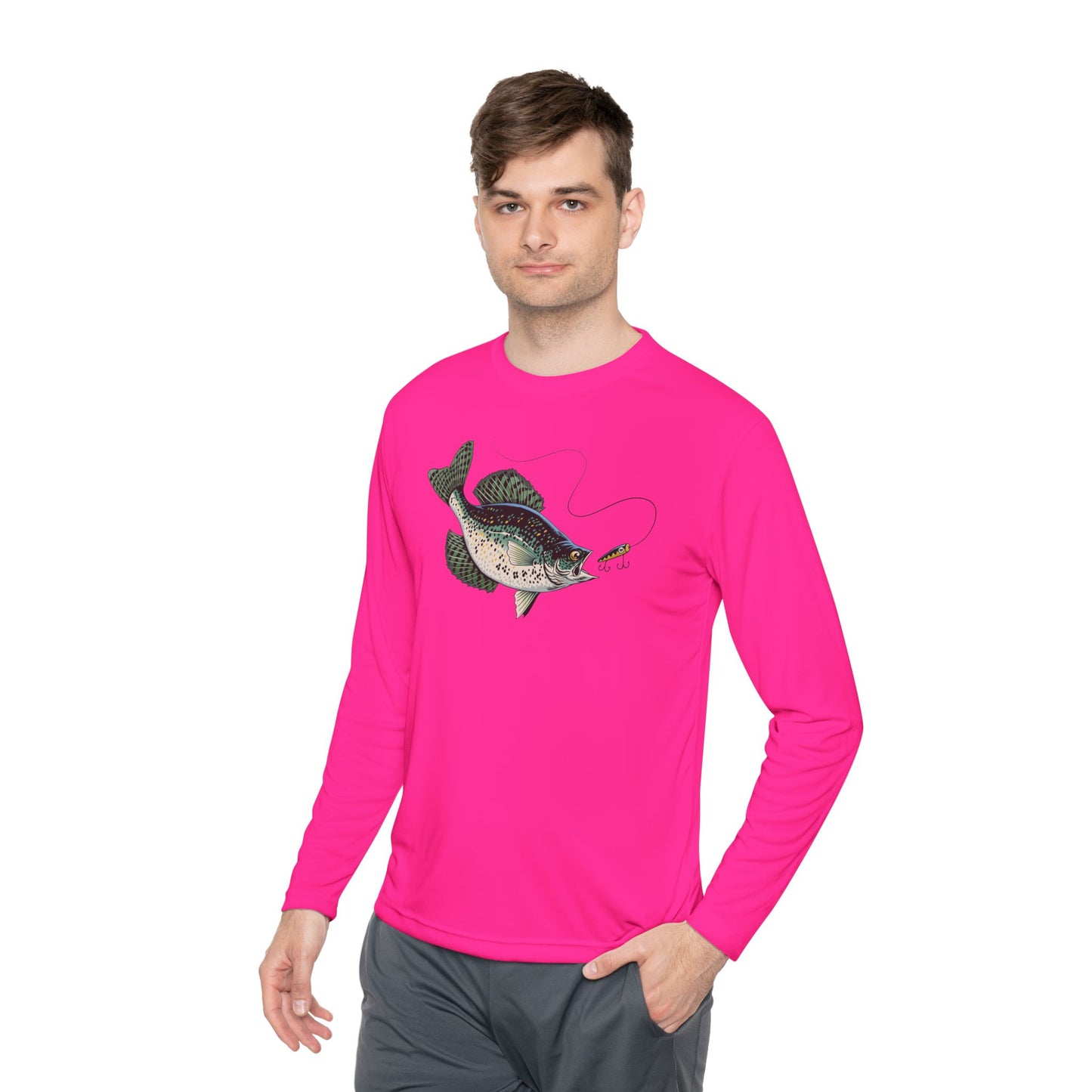 Crappie — Unisex Long Sleeve T-Shirt